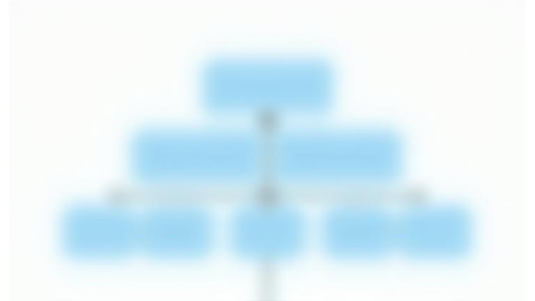 Illustration of a corporate hierarchy with different levels of leadership, from C-suite to directors, highlighting NorthWood Talent's placement capabilities.